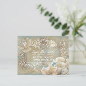 Rose von White - Einladung zum Hochzeitsfeiern (Stehend Vorderseite)