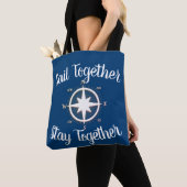 Rose von Windschutzscheiben Nautical Compass Custo Tasche (Von Nahem)