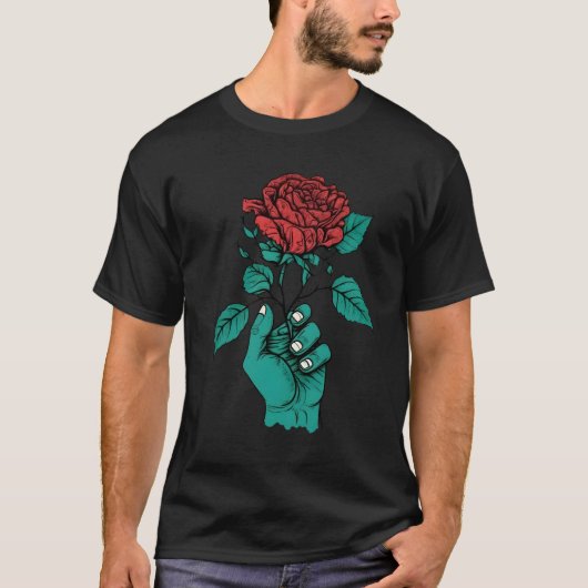 Rose wächst in mir T-Shirt (Vorderseite)