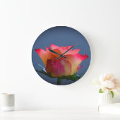 Rose Wall Clock Große Wanduhr (Zuhause)