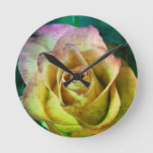 Rose Wall Clock Runde Wanduhr (Vorderseite)