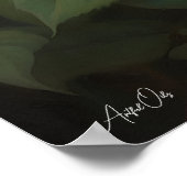 Rose | WallArt | Ölmalerei Poster (Ecke)