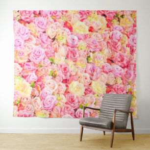 Rose Wandteppich