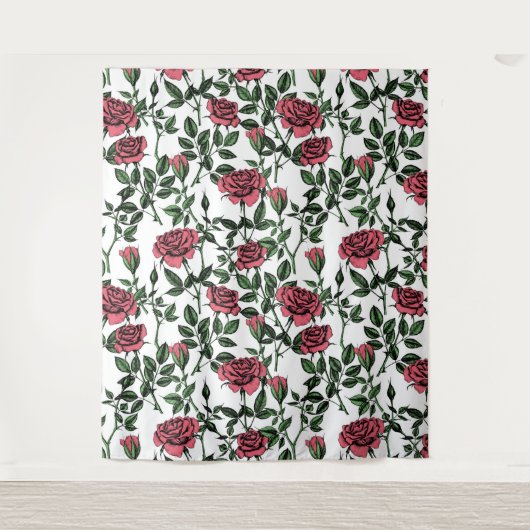 Rose Wandteppich (Vorderseite)