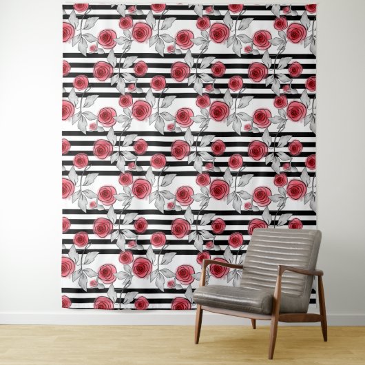 Rose Wandteppich (Beispiel)
