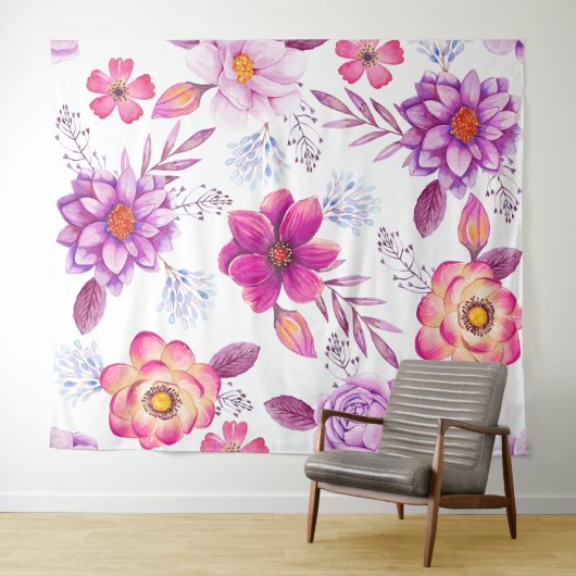 Rose Wandteppich (Beispiel (Horizontal))