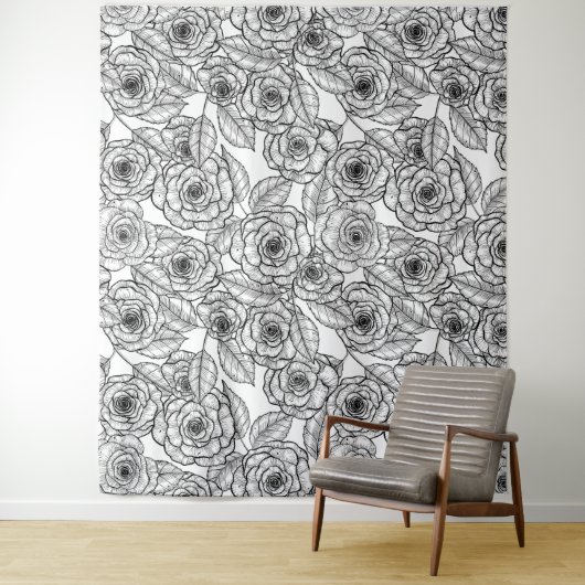 Rose Wandteppich (Beispiel)