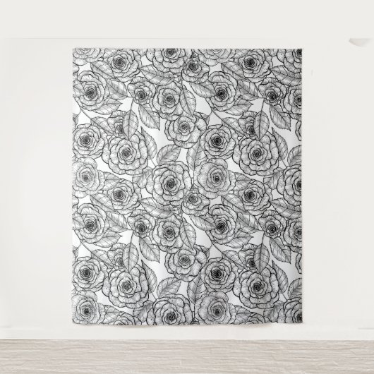 Rose Wandteppich (Vorderseite)