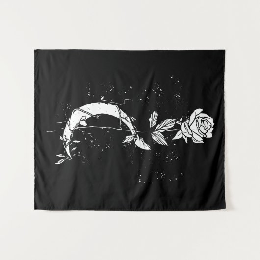 Rose Wandteppich (Vorderseite (Horizontal))