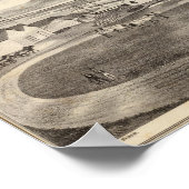 Rose, Warmfrühlingshäufigkeit Poster (Ecke)