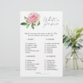 Rose - Was ist in Ihrem Geldbörsenspiel? (Stehend Vorderseite)