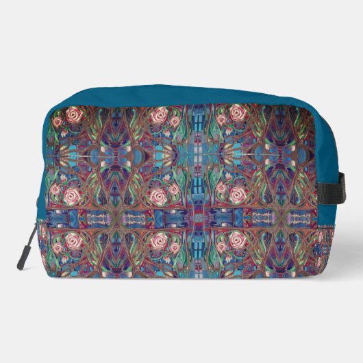 Rose Waschbeutel (Rückseite)