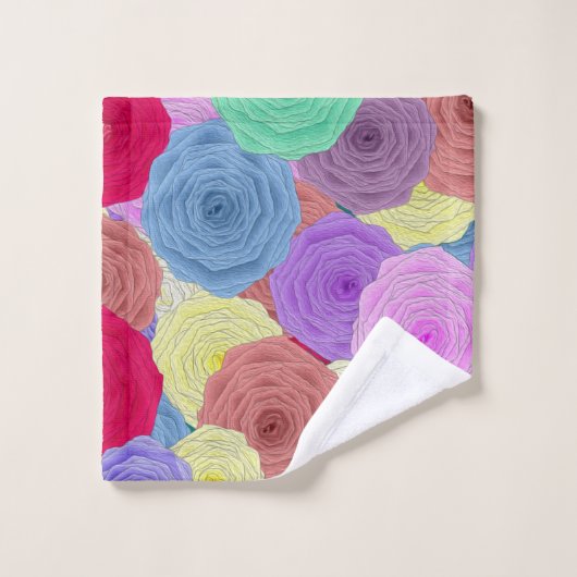 Rose Wash Tuch (Waschlappen)
