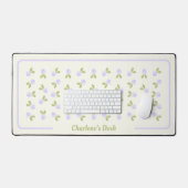 Rose Wasserfarbe - Alicia Lila Schreibtischunterlage (Tastatur & Maus)