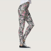 Rose Wasserfarbe Leggings (Rechts)