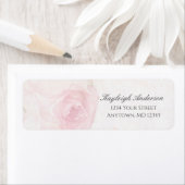 Rose Wasserfarbe | RÜCKSENDEADRESSE (Insitu)