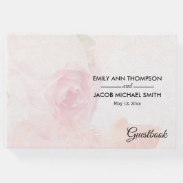 Rose Wasserfarbe | Wedding Guest Book Gästebuch