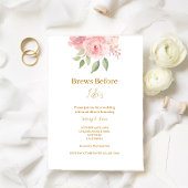 ROSE Wasserfarbenbrauen vor der Einladung