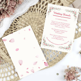 Rose Wasserfarbene Blumen Elegante Christliche Hoc Begleitkarte