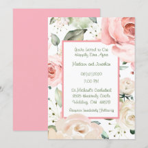 Rose Wasserfarbenfrohe Hochzeit