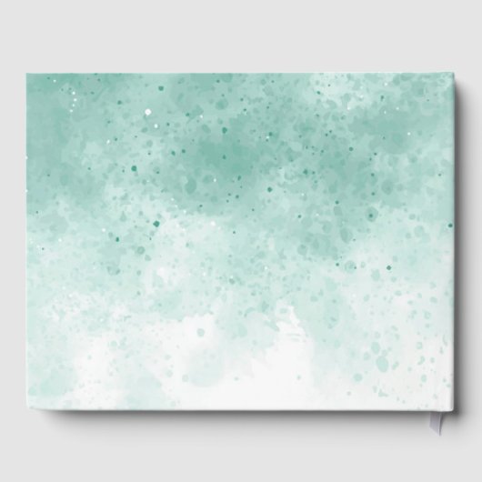 Rose Watercolor Gästebuch (Rückseite)