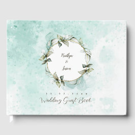 Rose Watercolor Gästebuch