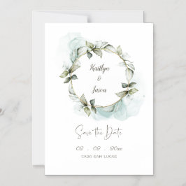 Rose Watercolor Magneteinladung