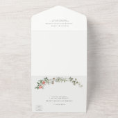 Rose Watercolor, Museo Cantonale d'Arte All In One Einladung (Außenbereich)