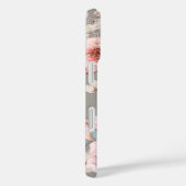 Rose Watercolor Personalisiert | Sage Green Case-Mate iPhone Hülle (Rückseite / Rechts)