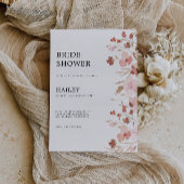 Rose Wedding Bridal Dusche Einladung