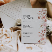 Rose Wedding Bridal Dusche Einladung