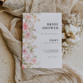 Rose Wedding Bridal Dusche Einladung