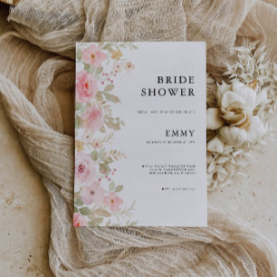 Rose Wedding Bridal Dusche Einladung