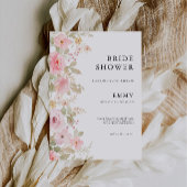 Rose Wedding Bridal Dusche Einladung