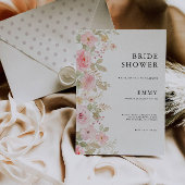 Rose Wedding Bridal Dusche Einladung