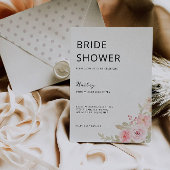 Rose Wedding Bridal Dusche Einladung