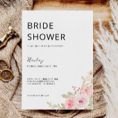 Rose Wedding Bridal Dusche Einladung