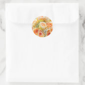 Rose Wedding Umschlag Aufkleber Stickers (Tasche)