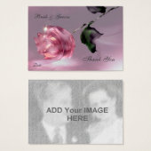 Rose Wedding Vielen Dank (Vorne & Hinten)
