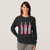 Rose Wein T-Shirt (Vorne ganz)