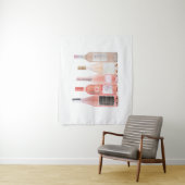 Rose Weinflaschen Tapisserie Wandteppich (Beispiel)