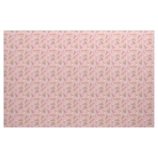 Rose Weinmuster Stoff (Yard (91,4 cm))