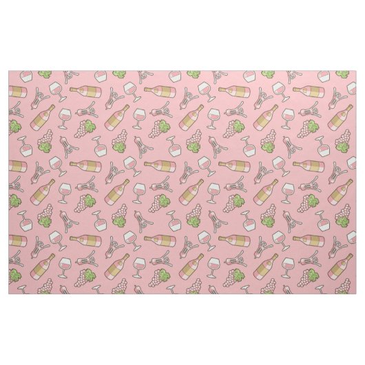 Rose Weinmuster Stoff (Fat Quarter (45,7 x 55,9 cm))