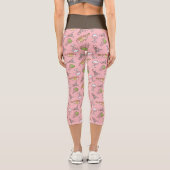 Rose Weintrauben Leggings (Rückseite)