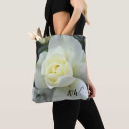 Rose Weißer Foto Garten Tasche