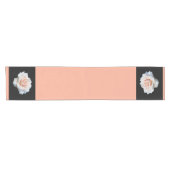 Rose Weißkorn - Tischläufer (Horizontal)