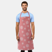 Rose Whimsical Himmlisch Floral Groß Schürze (Getragen)