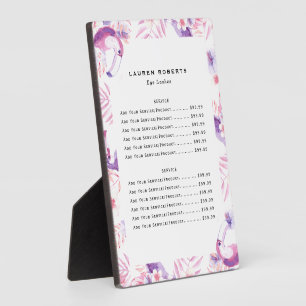 Rose White Luxe Eyelashes Preisliste Fotoplatte