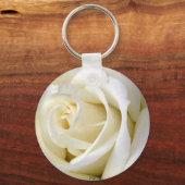 Rose White Schlüsselanhänger (Vorderseite)