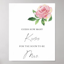 Rose - Wie viele Küsse Brautparty